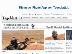 Tageblatt - home page