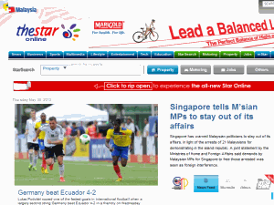 The Star Online - home page