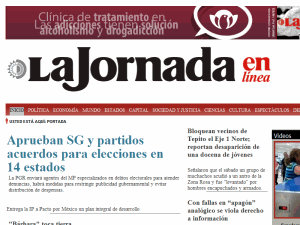 La Jornada - home page