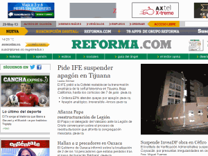 Reforma - home page