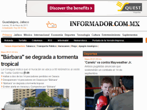El Informador - home page